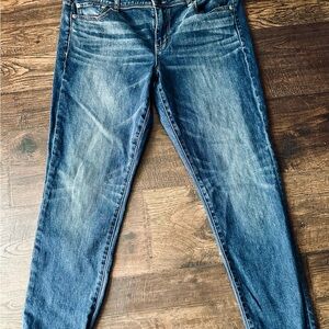 American Eagle size 14 stretch skinny jeans